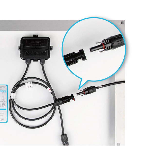 Solar Adaptor Kit Between Solar Panel And Charge Controller (One Pair)