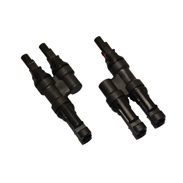 2 to 1 Solar Branch Connectors MMF+FFM Pair