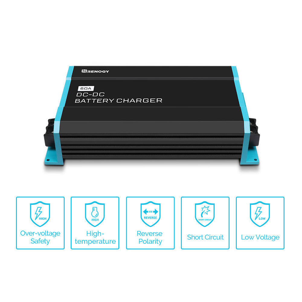 12V 60A DC to DC On-Board Battery Charger