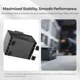 Renogy Mounting Brackets for 12V 100Ah Pro LiFePO4 Batteries (Set of 4)