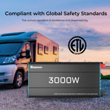 Inversor 12 V onda sinusoidal pura 3000 W / 2000 W / 1000 W