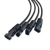 4 to 1 Solar Y Branch Connectors MFFFF  + FMMMM Pair