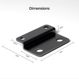 Renogy Mounting Brackets for 12V 200Ah Pro LiFePO4 Batteries (Set of 4)