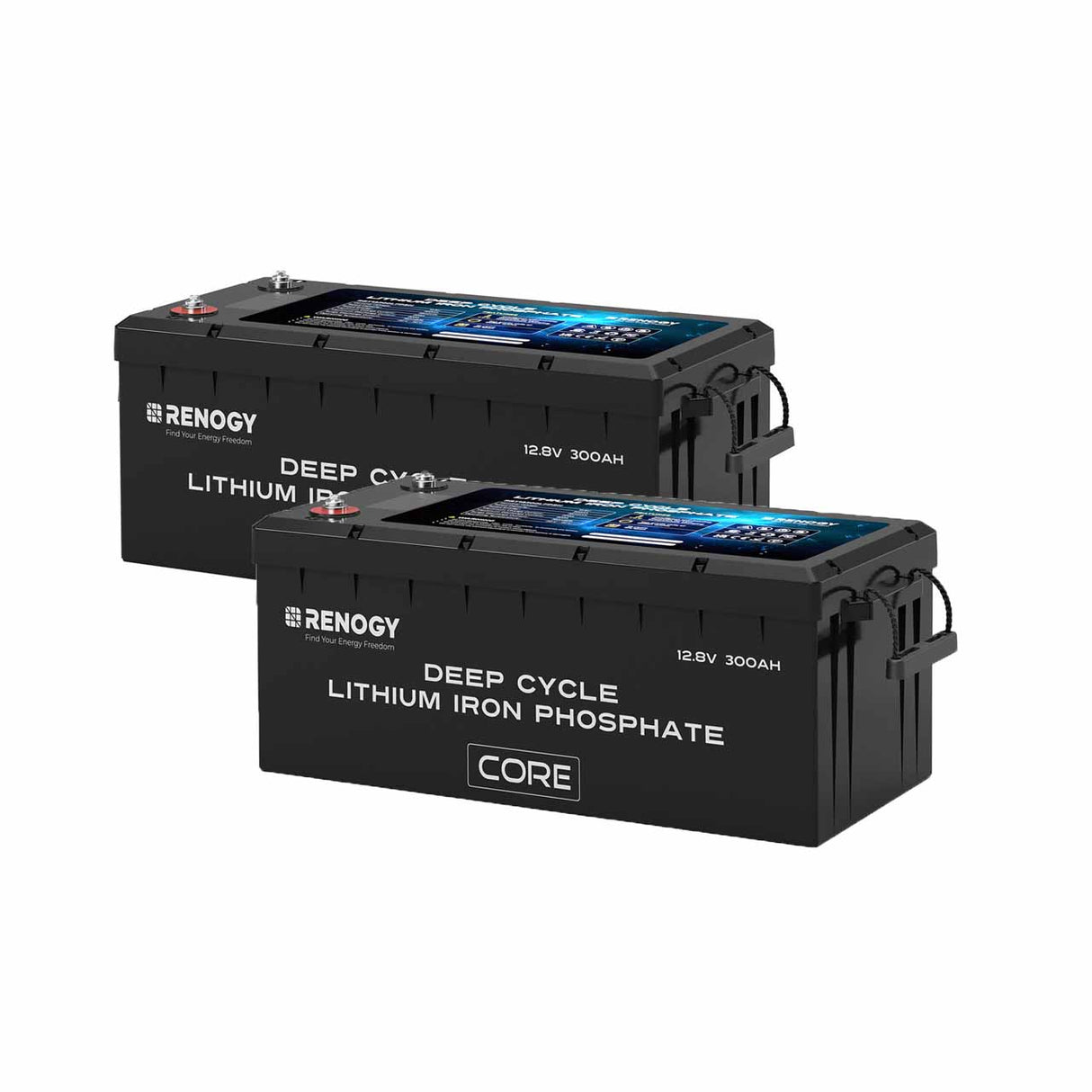 12V 300Ah Core Series Deep Cycle Lithium Iron Phosphate Battery w/Self-Heating New Version
