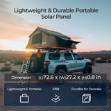220W Lightweight Portable Solar Suitcase