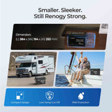 Core Mini – Batería LiFePO₄ 12,8 V 200 Ah con protección contra bajas temperaturas