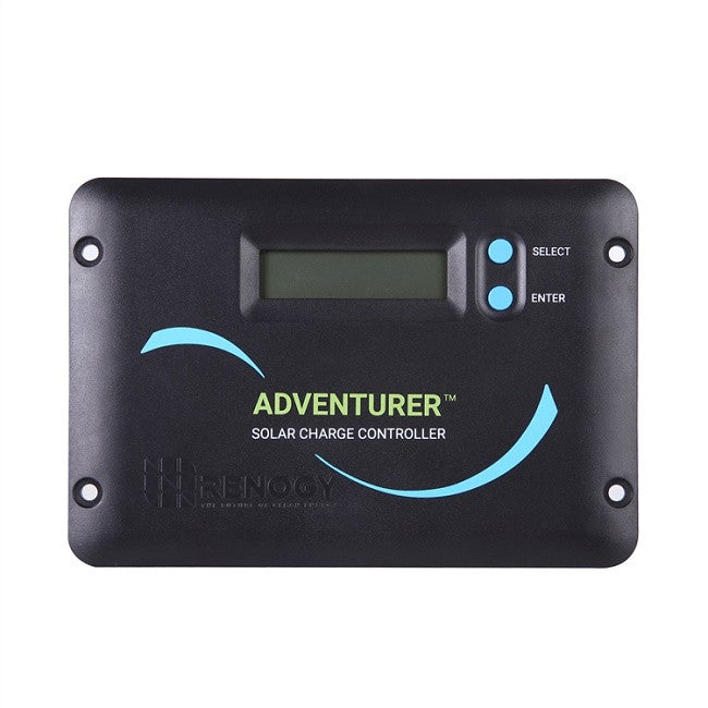 Adventurer Li 30A PWM Flush Mount Charge Controller w/ LCD