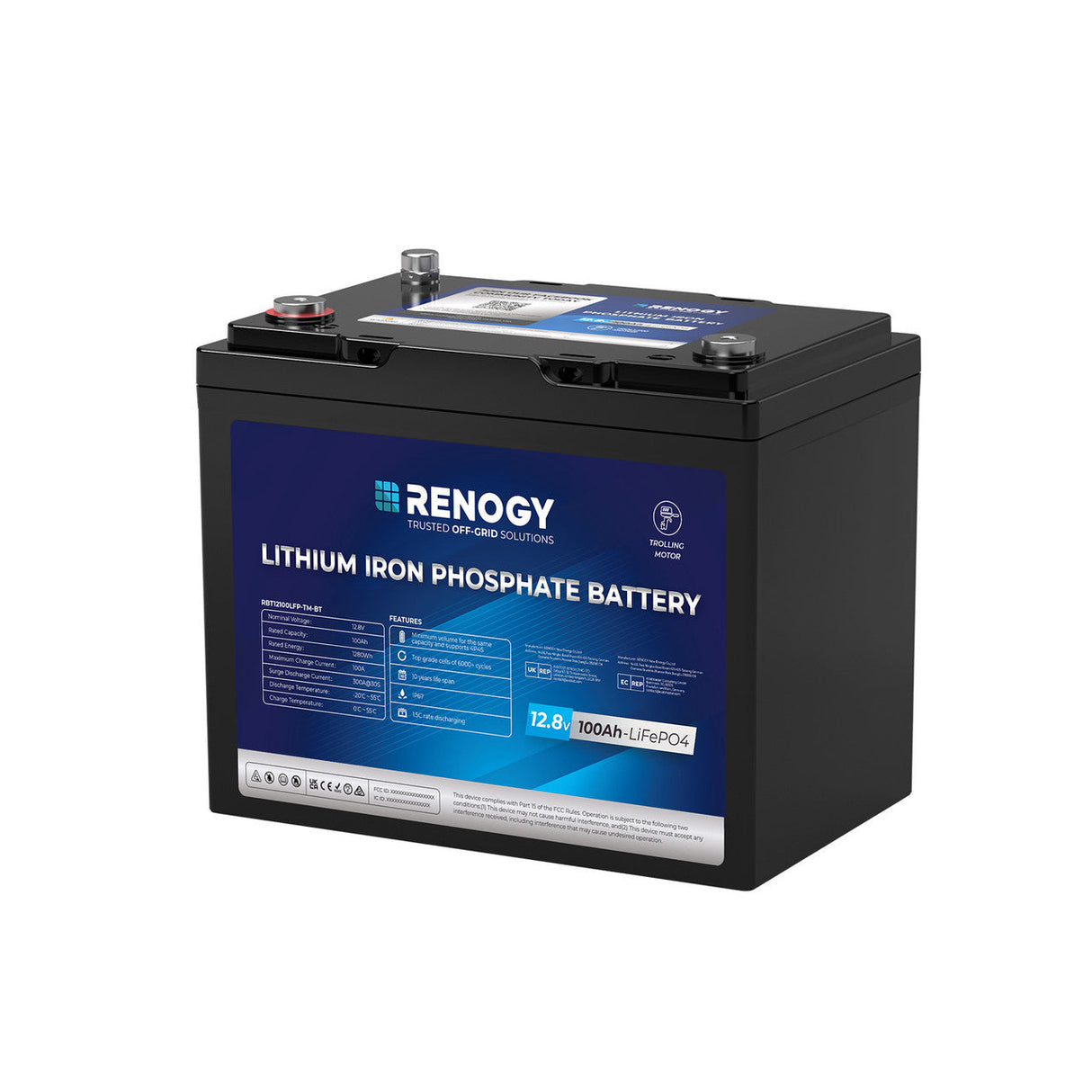 Batería de Litio LiFePO4 Core 12V – 100Ah / 200Ah / 300Ah