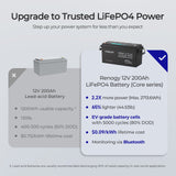 Batería LiFePO4 12V 200Ah Core con Bluetooth