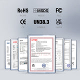Open Box - 24V 100Ah lithium LiFePo4 battery with self-heating