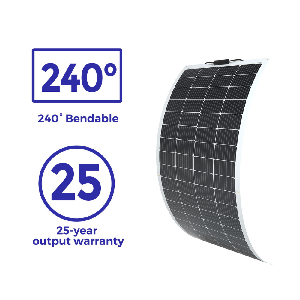 Panel solar flexible monocrystalline 200 W 12 V